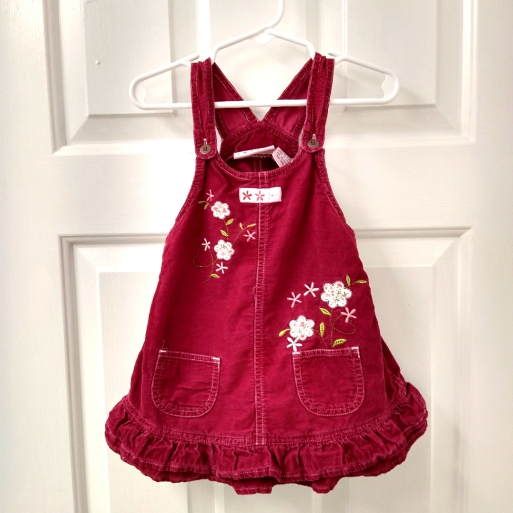 Toddler girl 24M corduroy jumper